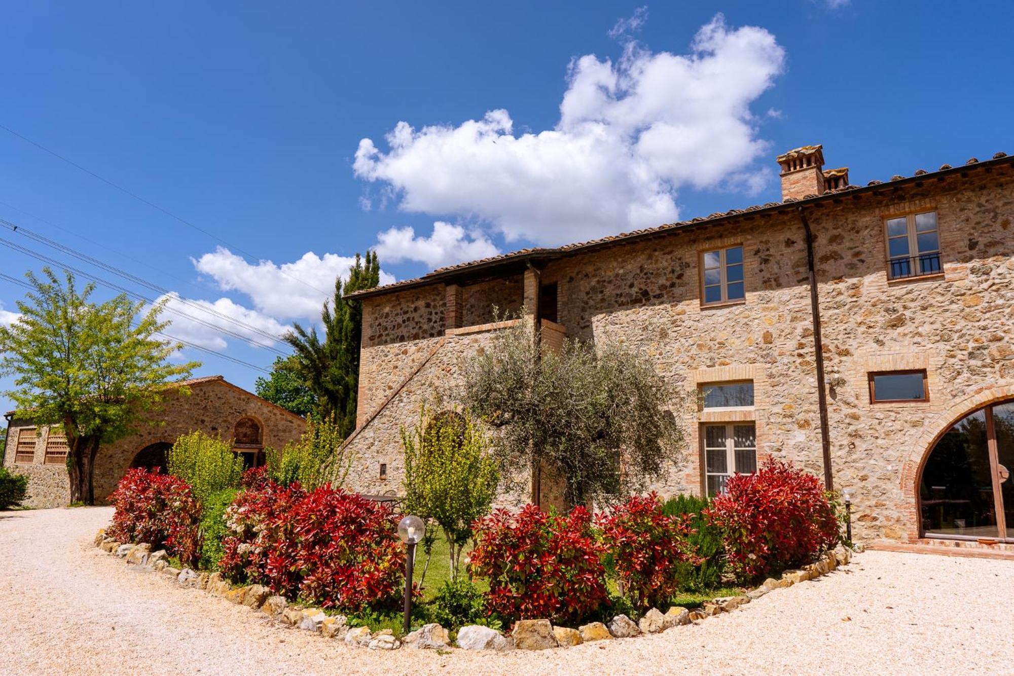 Villa Agriturismo Le Beringhe Colle di Val d'Elsa Exterior foto